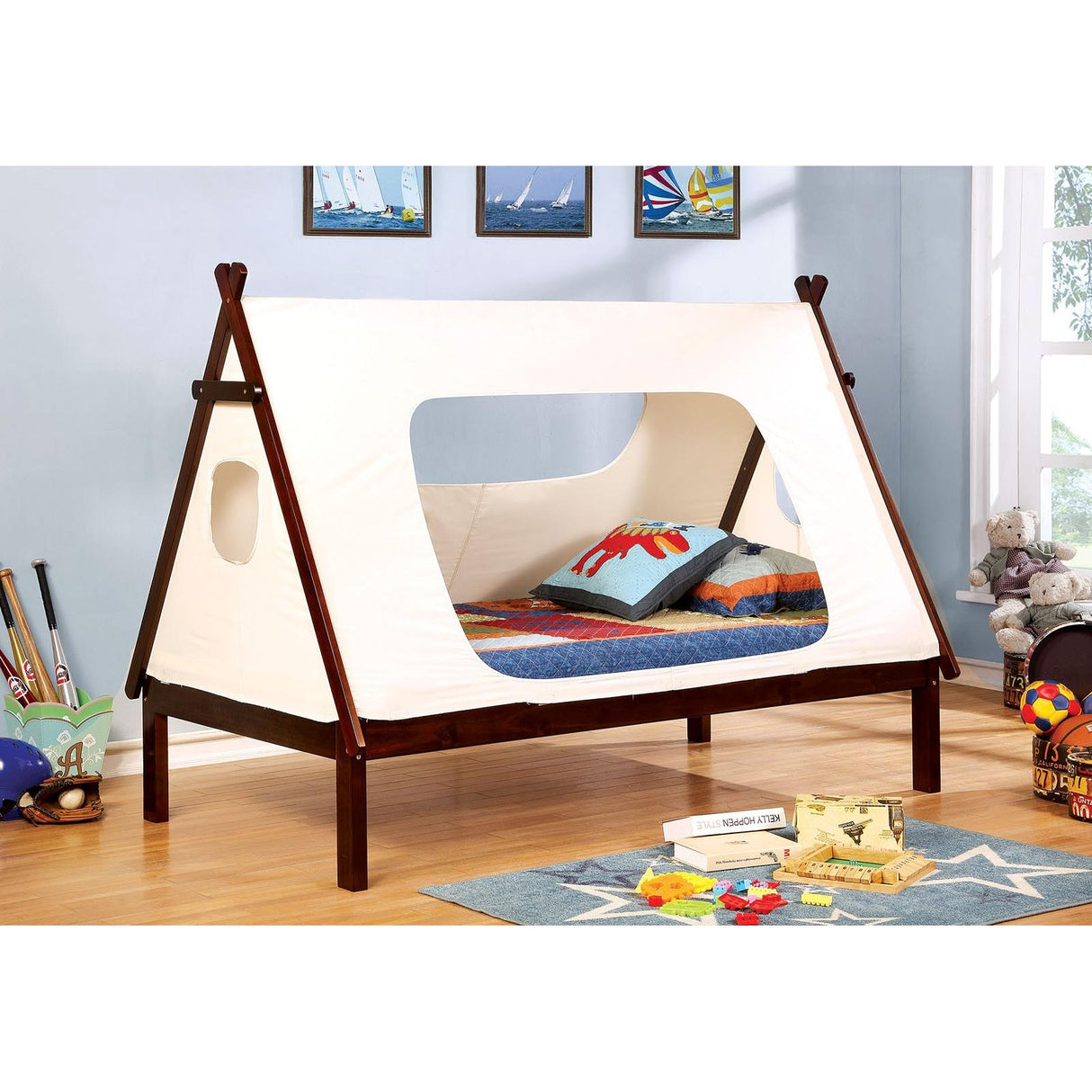 Furniture of America Kids Beds Loft Bed CM7204WH-BED IMAGE 5