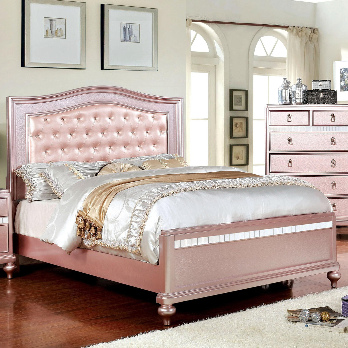 Furniture of America Ariston CM7171RG-T Twin Bed IMAGE 2