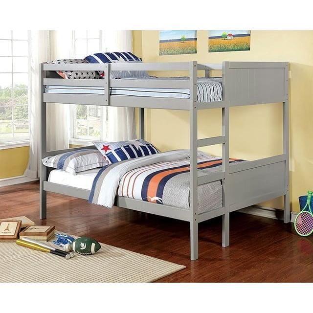 Furniture of America Kids Beds Bunk Bed CM-BK619F-GY-BED IMAGE 1