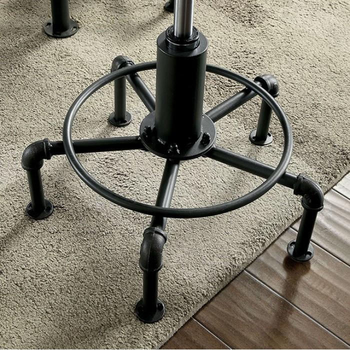 Furniture of America Round Fran Dining Table with Pedestal Base CM3373RT-TABLE IMAGE 7