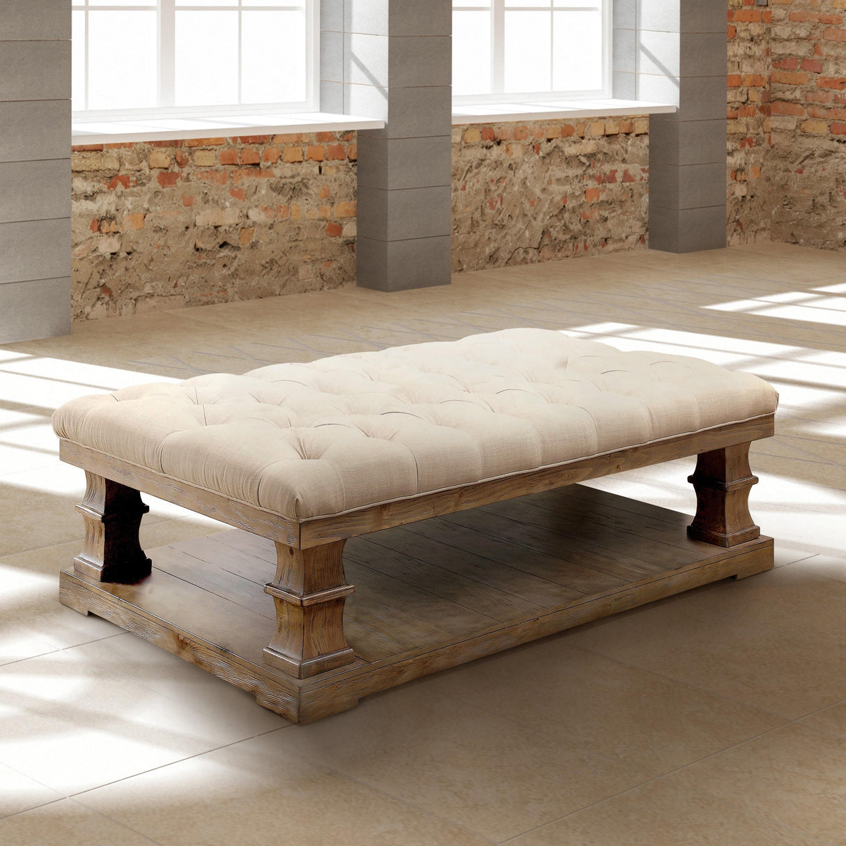 Furniture of America Granard Coffee Table CM4457F-C-PK IMAGE 2