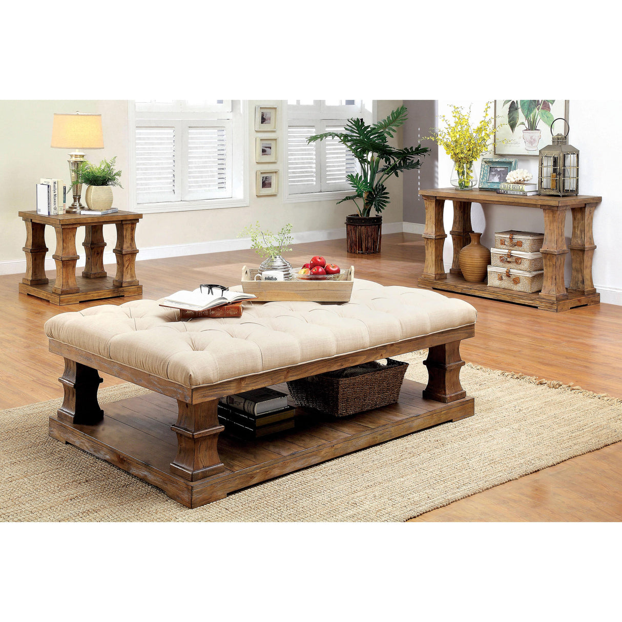 Furniture of America Granard Coffee Table CM4457F-C-PK IMAGE 5