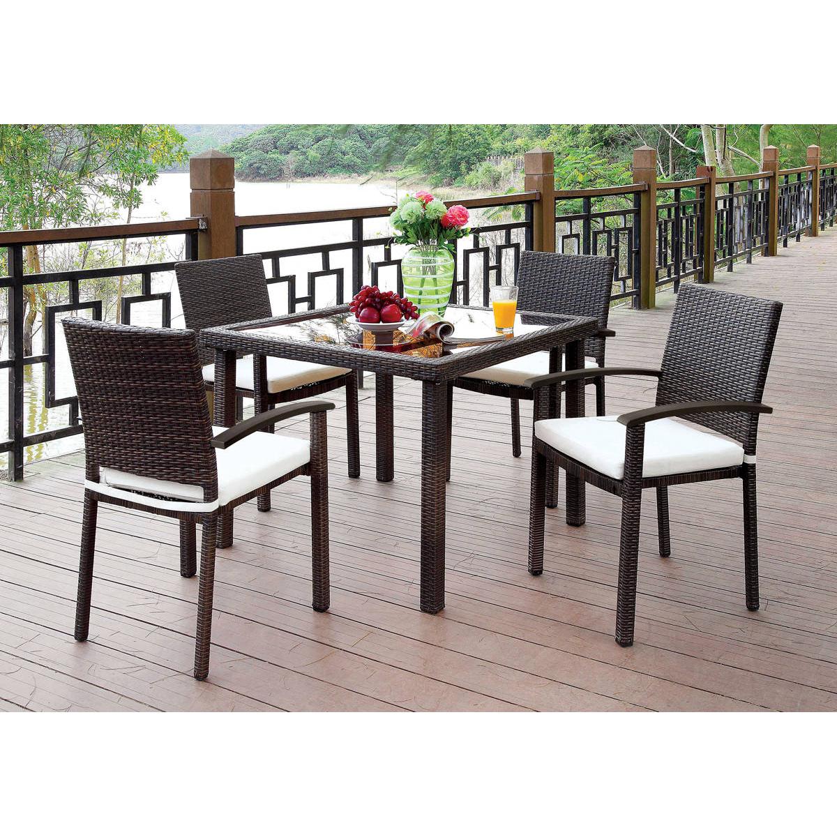 Furniture of America Outdoor Tables Dining Tables CM-OT1852-T-TABLE IMAGE 4