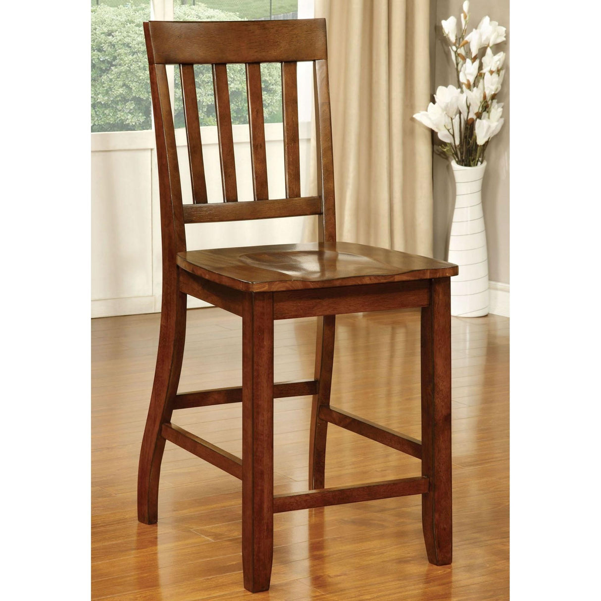 Furniture of America Foster II Counter Height Dining Chair CM3437PC-2PK IMAGE 2