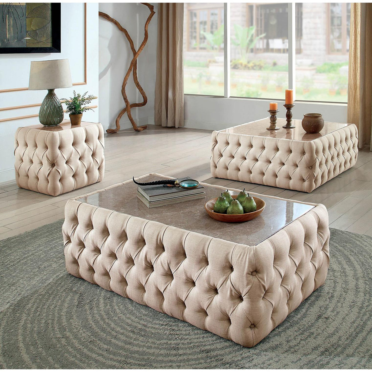 Furniture of America Deja Coffee Table CM4185C IMAGE 3