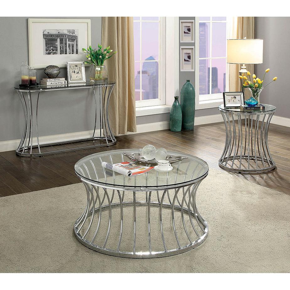 Furniture of America Esme Coffee Table CM4172C-PK IMAGE 4