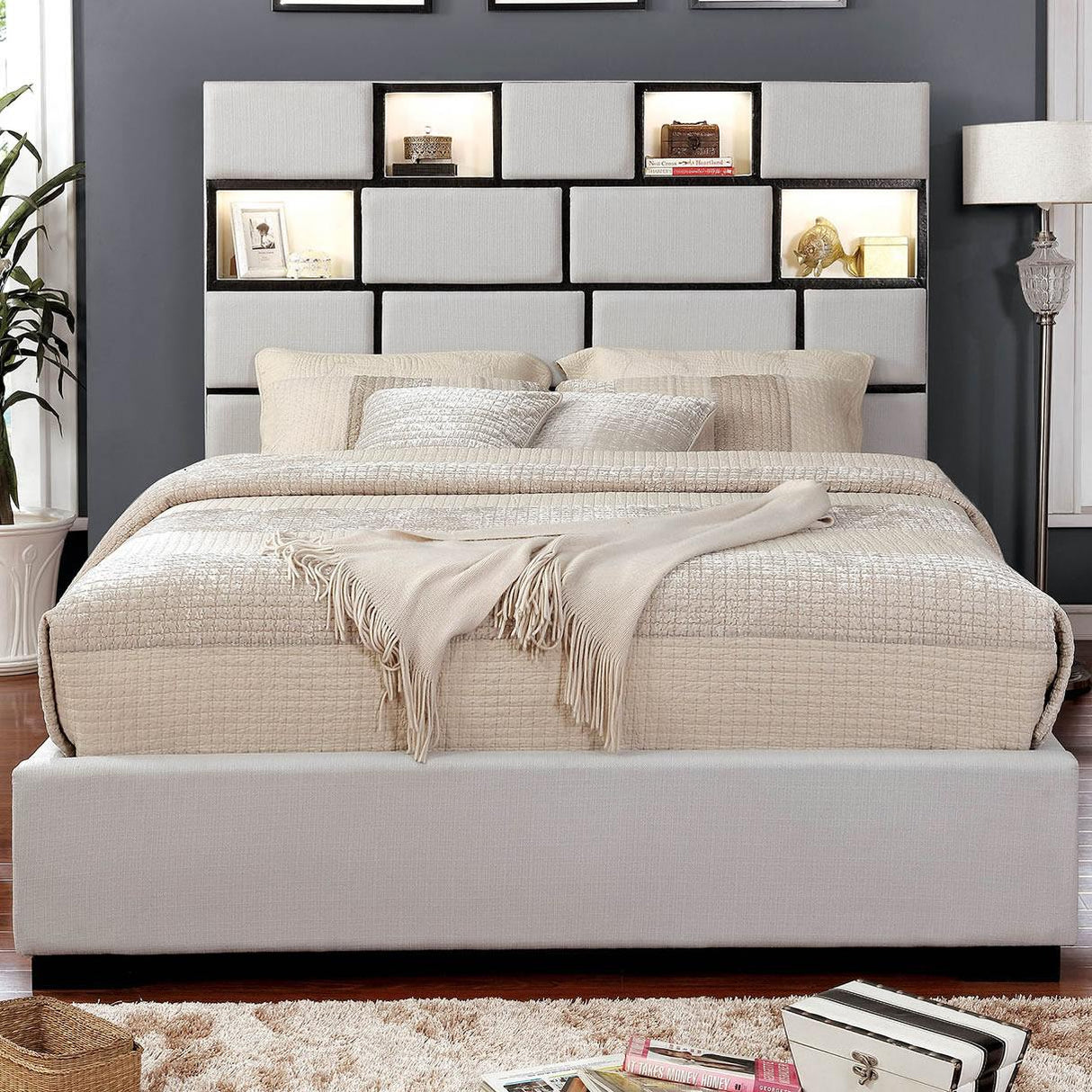 Furniture of America Gemma CM7303CK California King Bed IMAGE 1