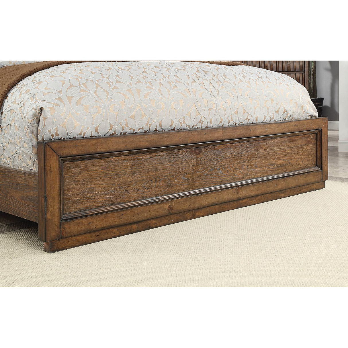 Furniture of America Eutropia King Upholstered Panel Bed CM7395EK-BED IMAGE 4
