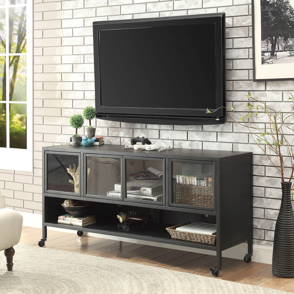 Furniture of America Edvin TV Stand CM5907-TV-60 IMAGE 3