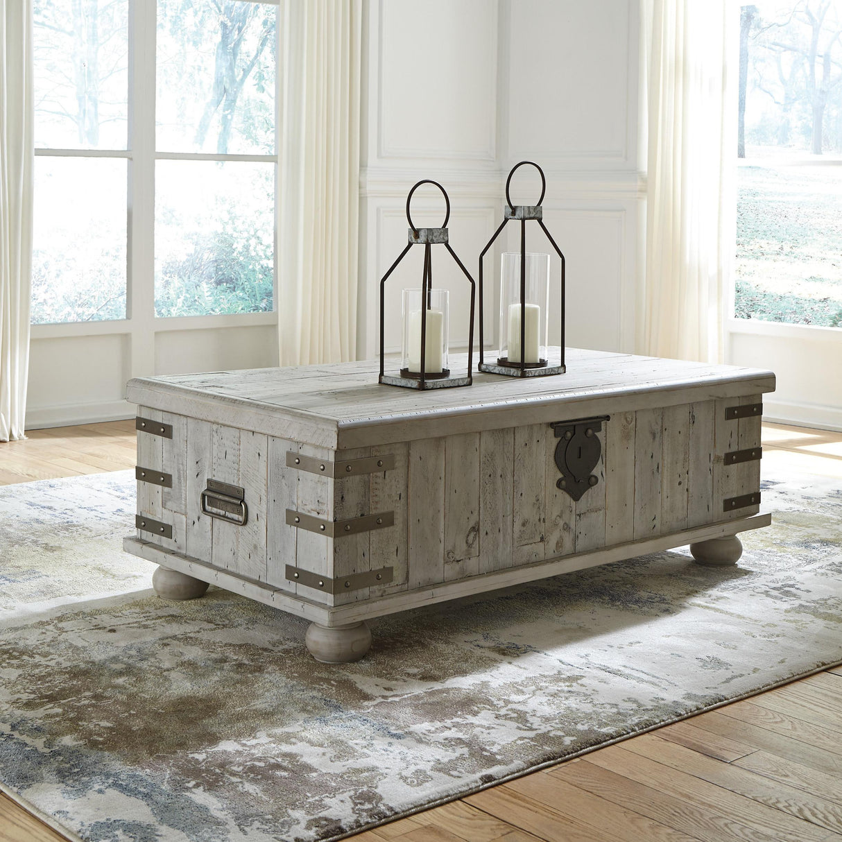 Signature Design by Ashley Carynhurst Lift Top Cocktail Table T757-9 IMAGE 3