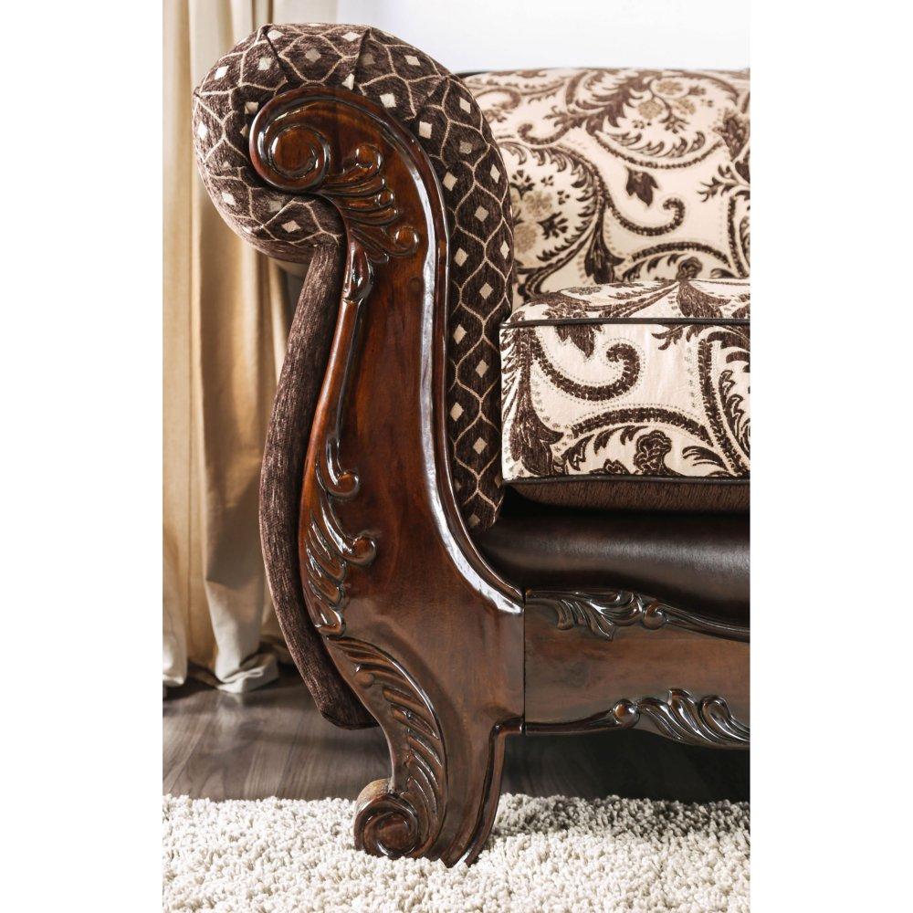 Furniture of America Quirino Stationary Fabric Sofa SM6416-SF IMAGE 5