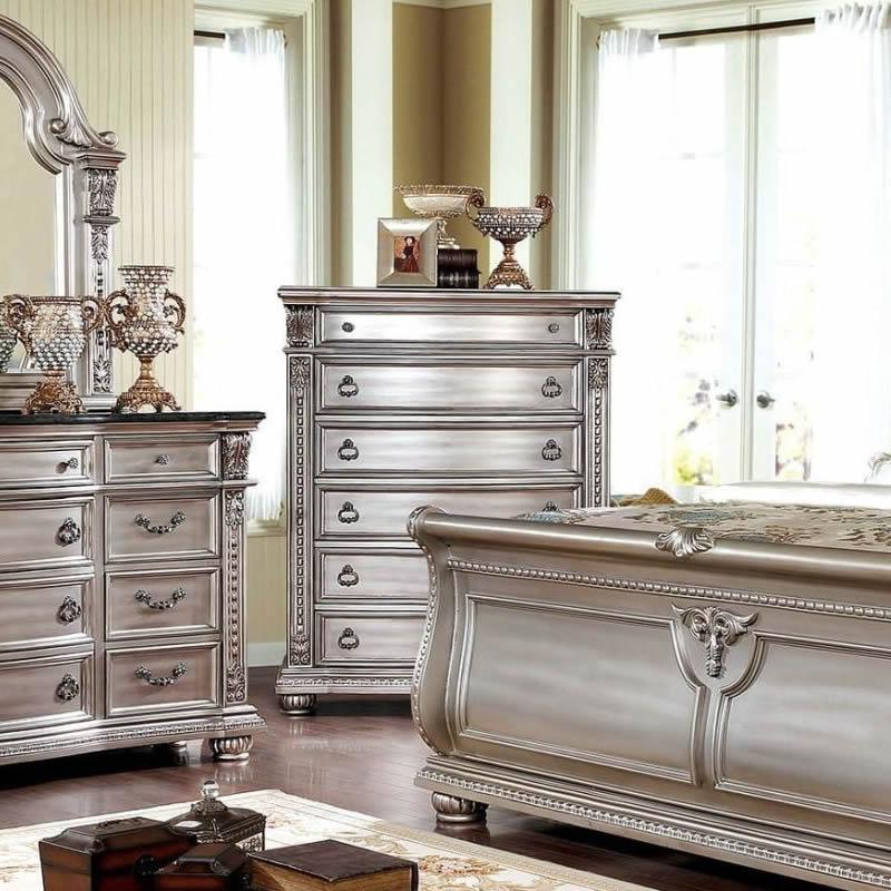 Furniture of America Fromberg 6-Drawer Chest CM7670CPN-C IMAGE 3