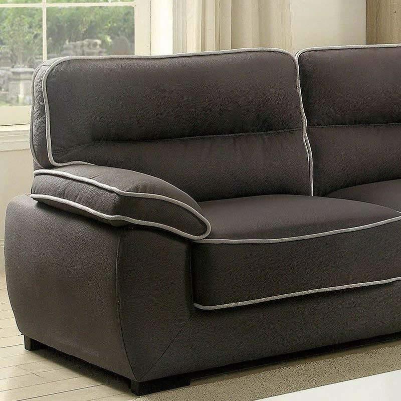 Furniture of America Elly Stationary Fabric Sofa CM6504-SF IMAGE 3