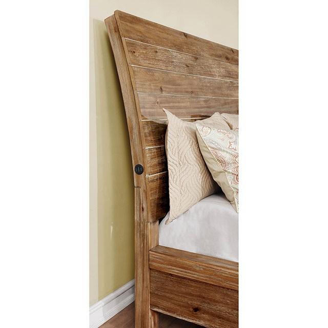 Furniture of America Dion Queen Panel Bed with Storage CM7361Q-BED IMAGE 3