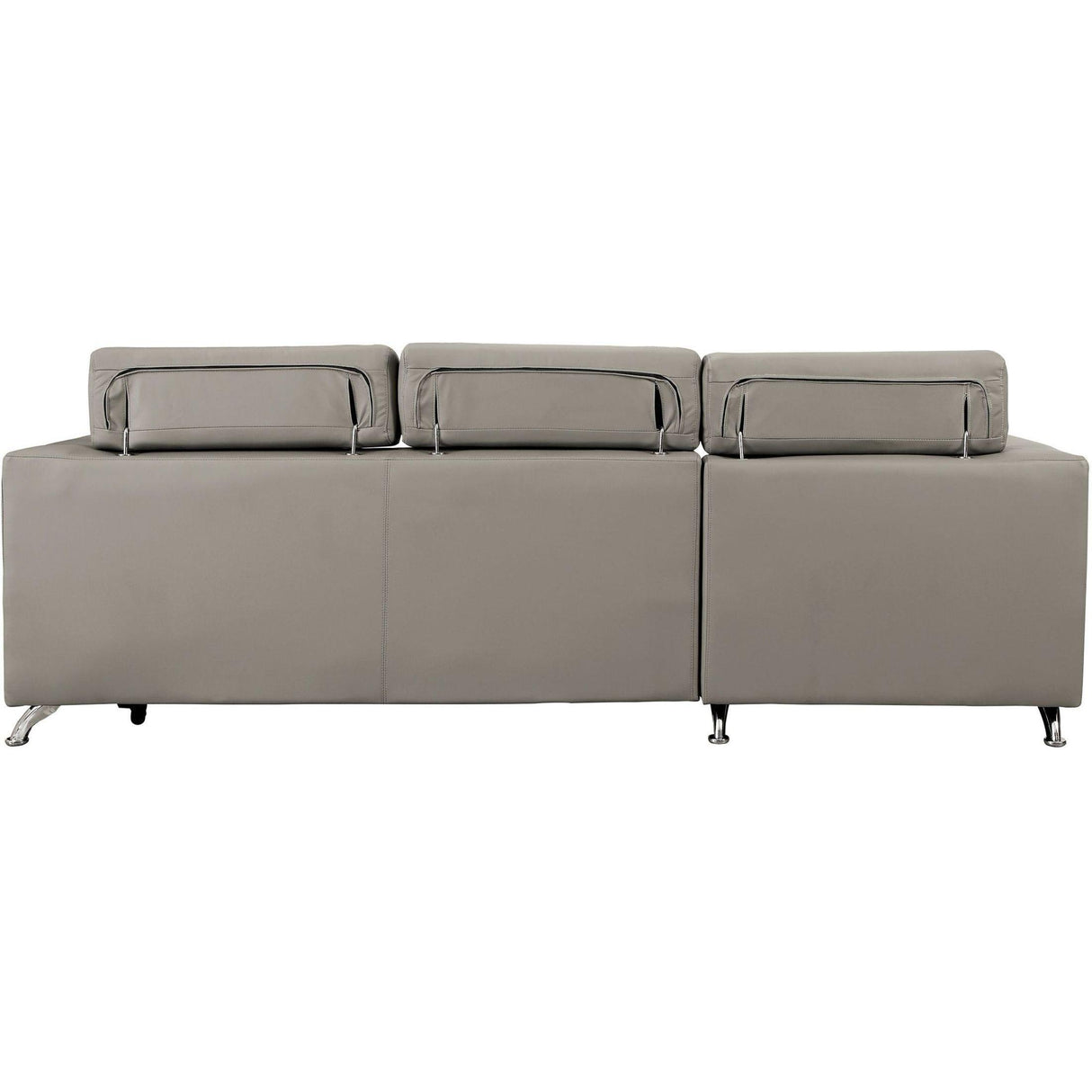 Furniture of America Dayna Leather Look Sleeper Loveseat CM6292-SECTIONAL IMAGE 6