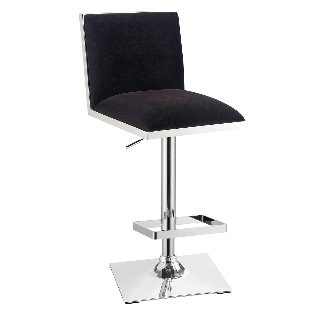 Furniture of America Orjan Adjustable Height Stool CM-BR6462BK IMAGE 1