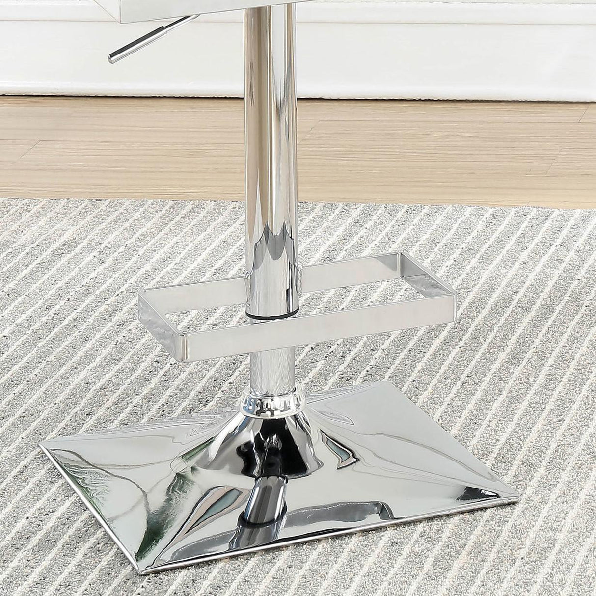 Furniture of America Orjan Adjustable Height Stool CM-BR6462GY IMAGE 4