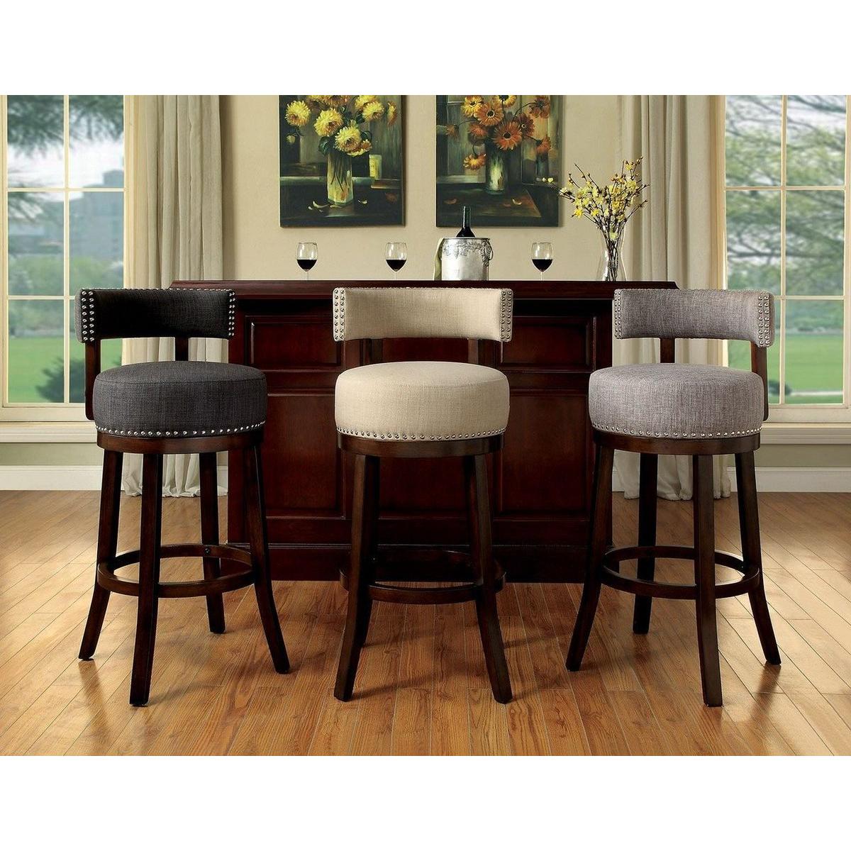 Furniture of America Lynsey CM-BR6252BG-29-2PK 30" Bar Stool IMAGE 4