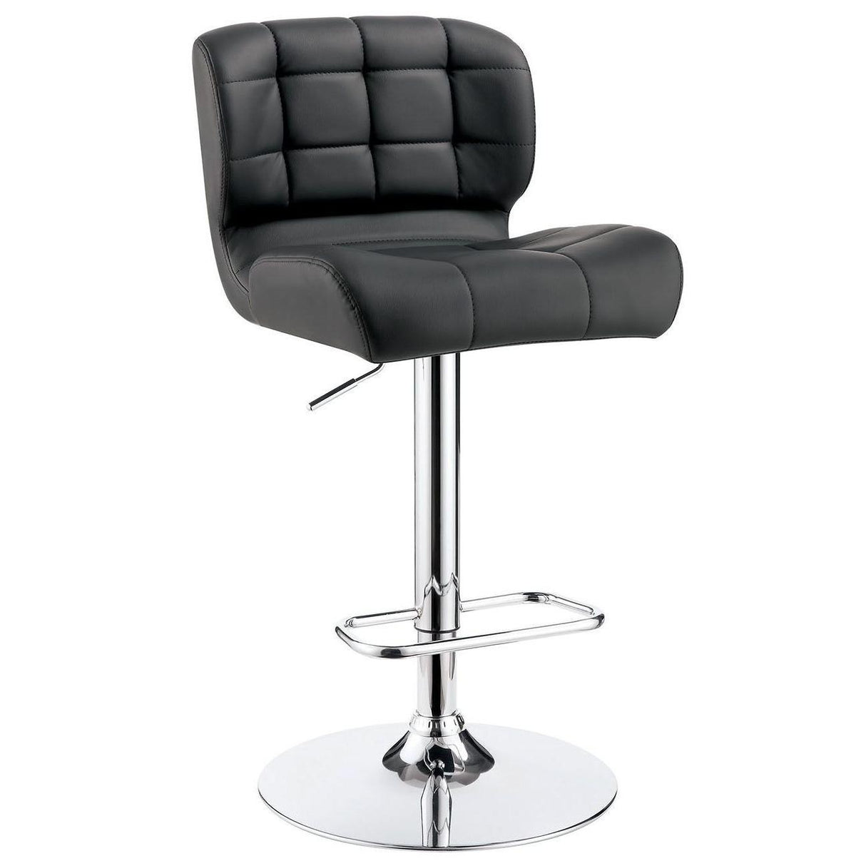 Furniture of America Kori Adjustable Height Stool CM-BR6152GY IMAGE 1
