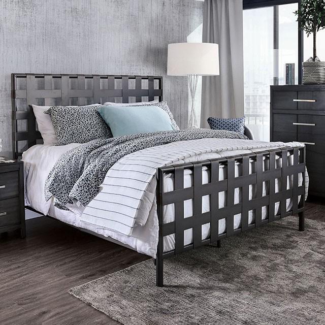 Furniture of America Earlgate California King Metal Bed CM7758CK IMAGE 1