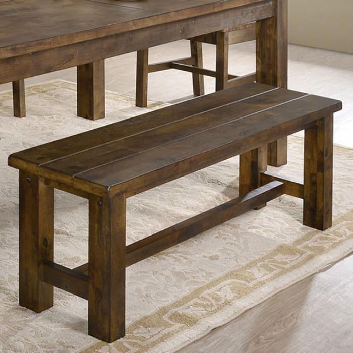 Furniture of America Kristen Dining Bench CM3060BN IMAGE 1