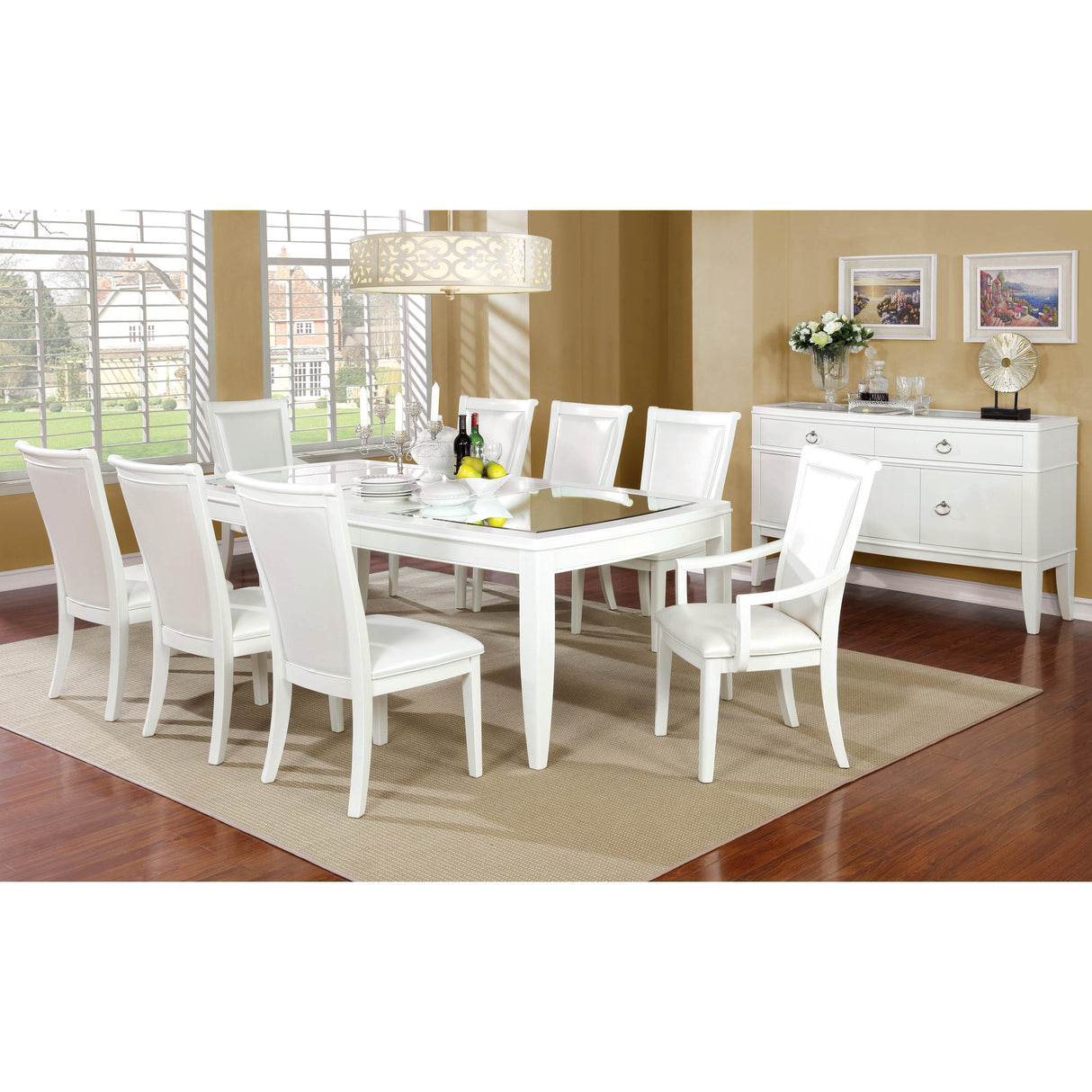 Furniture of America Madeline Arm Chair CM3396AC-2PK IMAGE 3