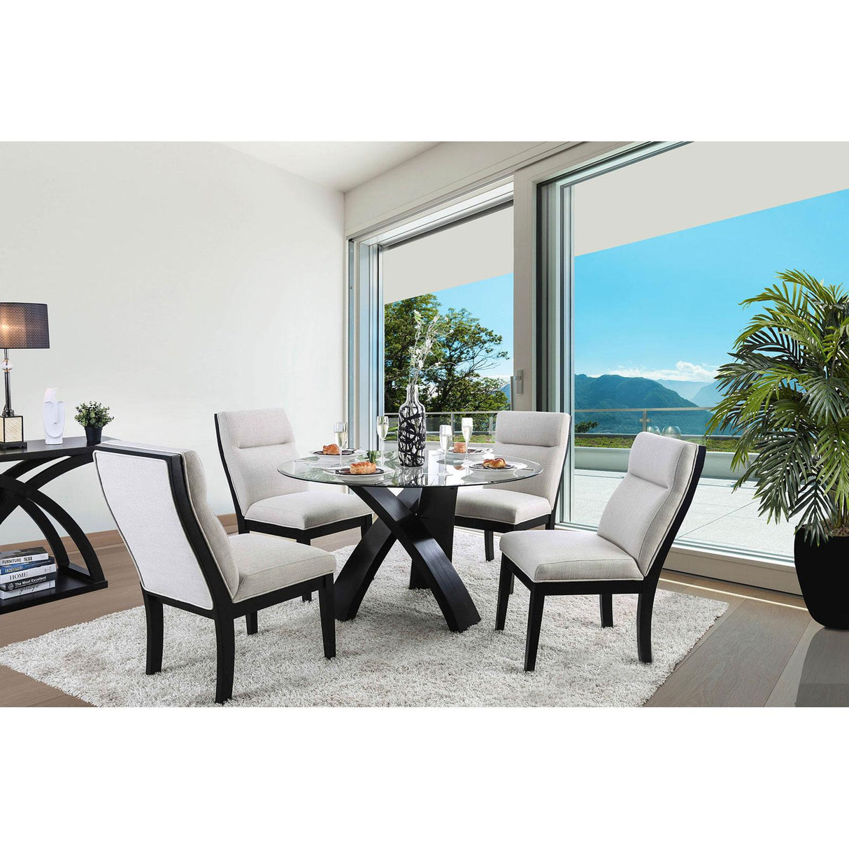 Furniture of America Jasmin CM3393SC-2PK Side Chair IMAGE 4