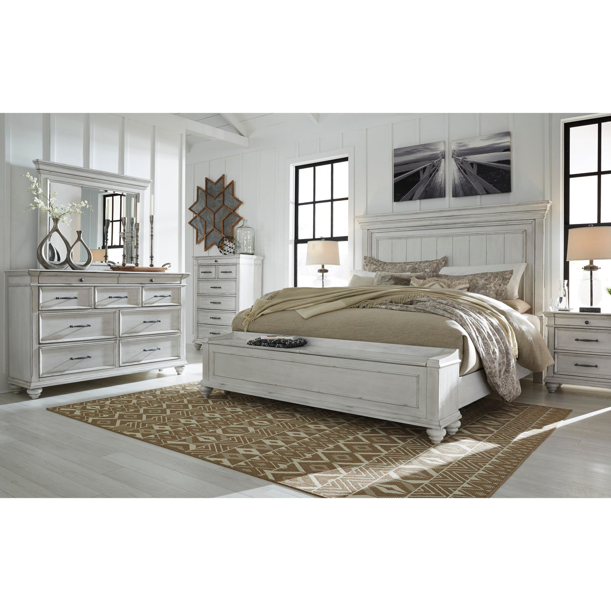 Benchcraft Kanwyn King Panel Bed with Storage B777-58/B777-56S/B777-97 IMAGE 7