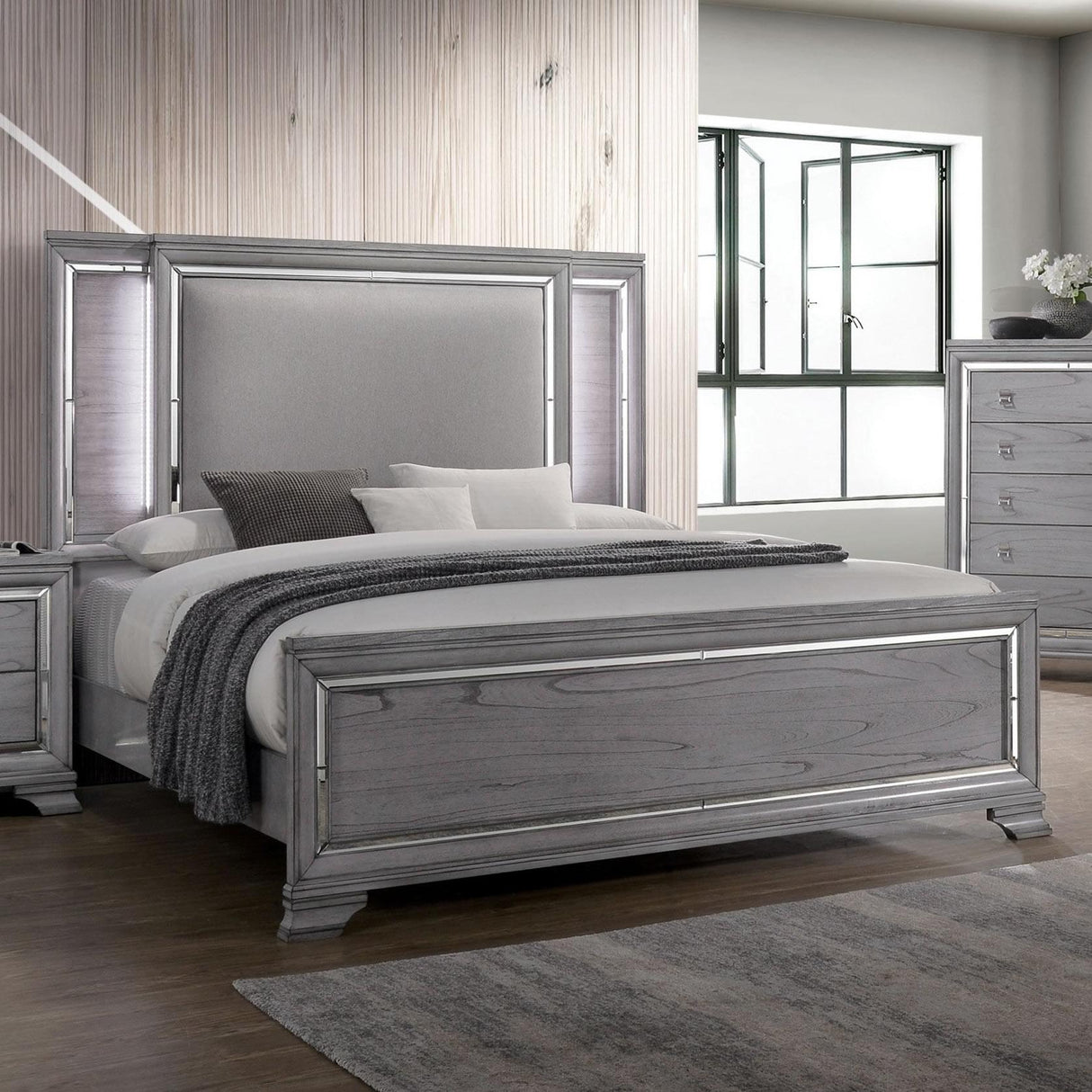 Furniture of America Alanis CM7579EK King Bed IMAGE 1