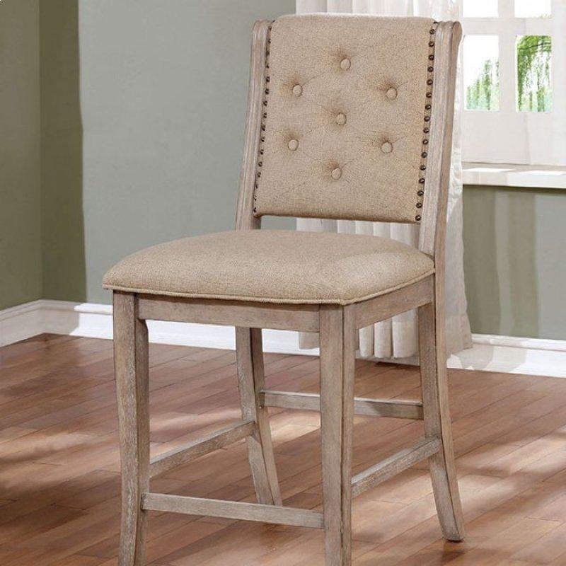 Furniture of America Ledyard CM3576PC-2PK Counter Height Side Chair IMAGE 3