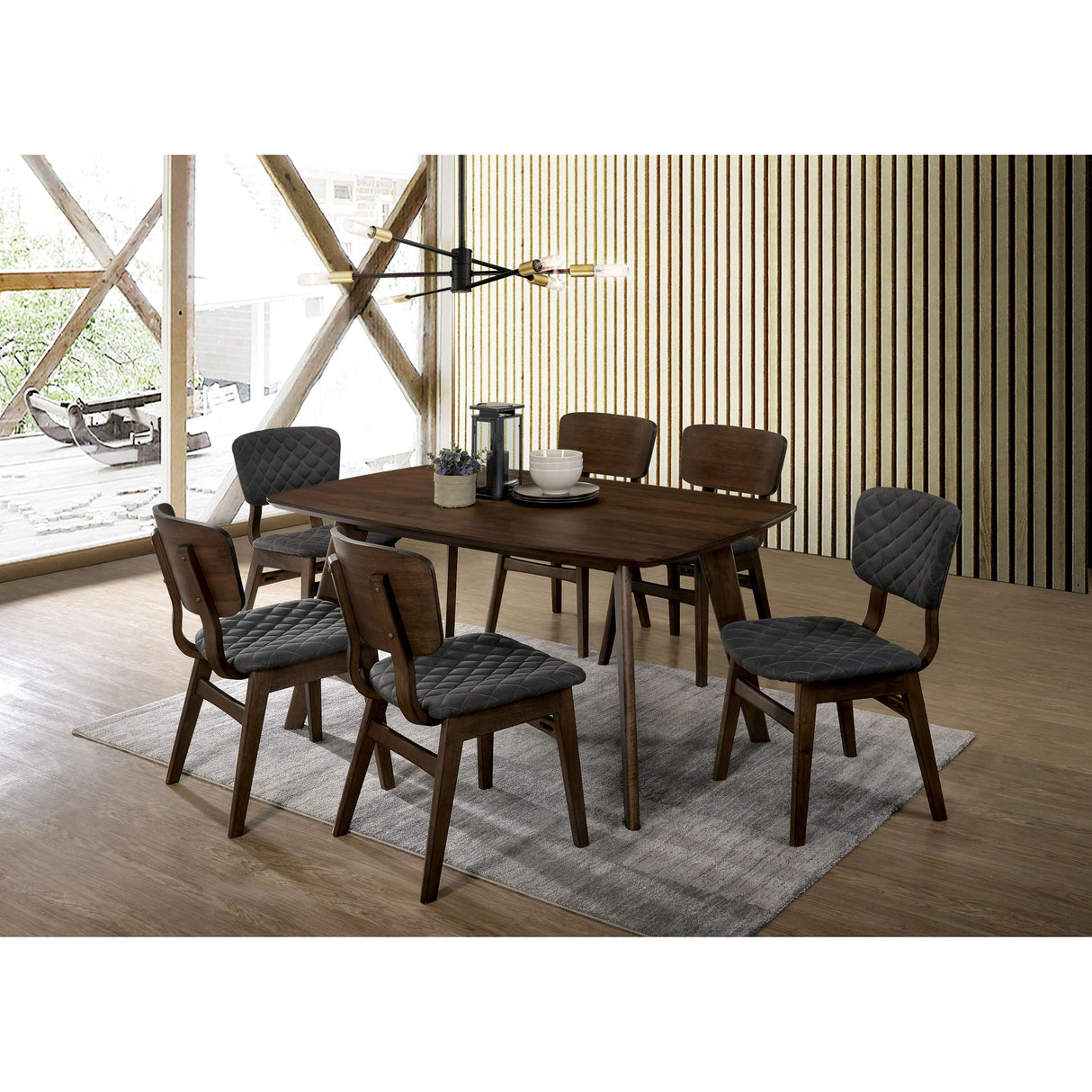Furniture of America Shayna Dining Chair CM3139MC-2PK IMAGE 2