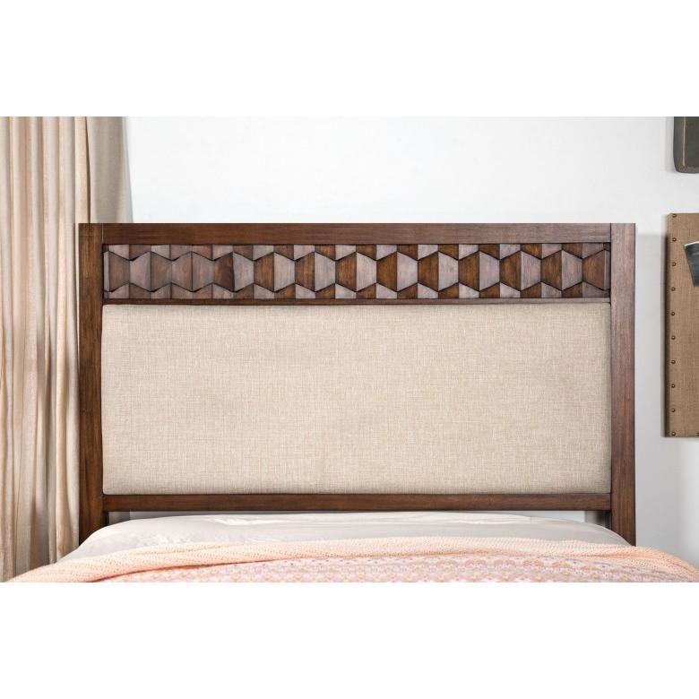Furniture of America Kallisto King Panel Bed CM7582F-EK-BED IMAGE 2