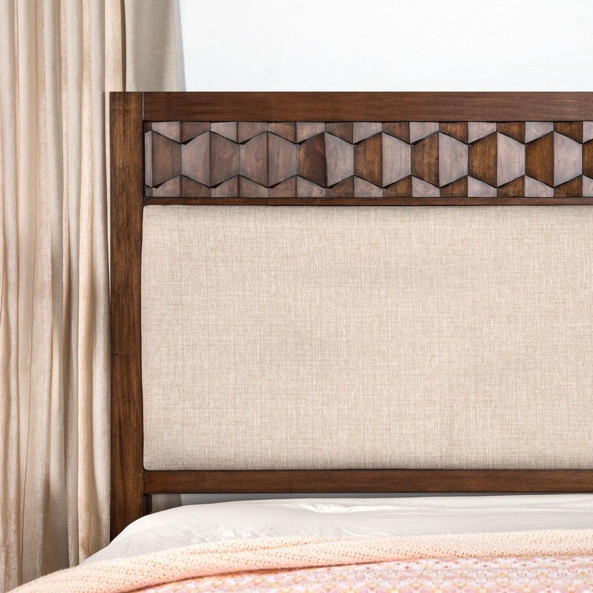 Furniture of America Kallisto King Panel Bed CM7582F-EK-BED IMAGE 3