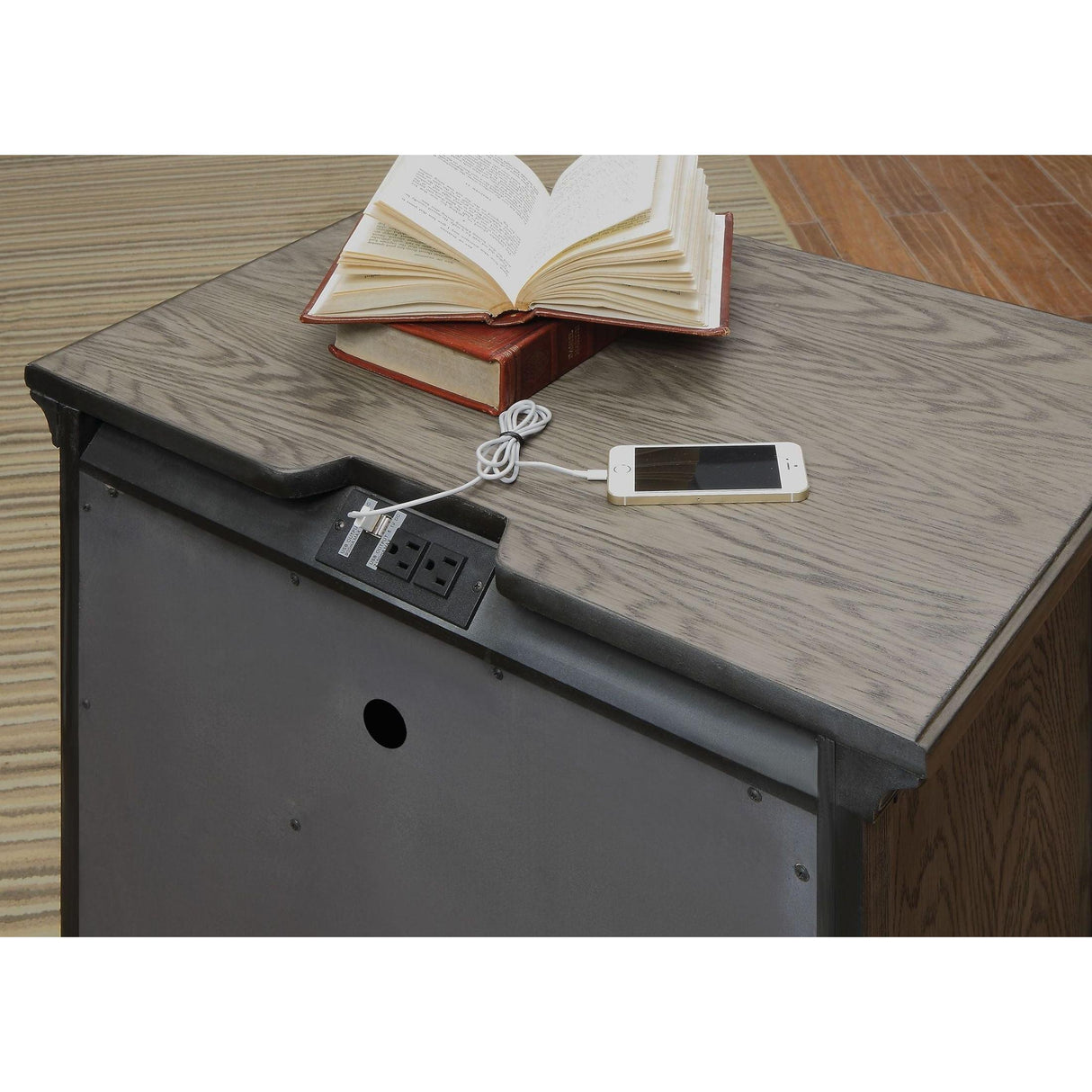 Furniture of America Armus 2-Drawer Nightstand CM7719N IMAGE 3