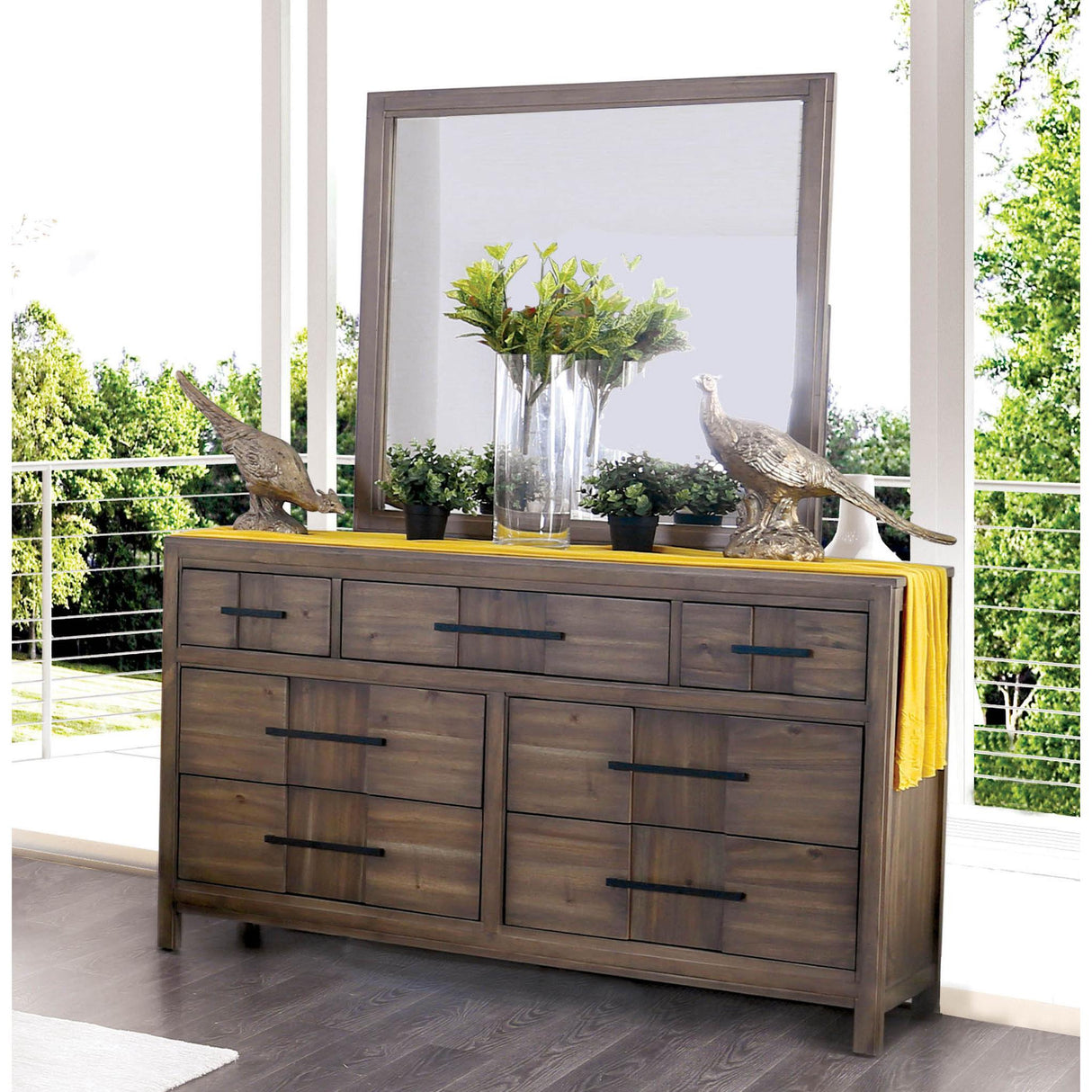 Furniture of America Berenice CM7580A-M Mirror IMAGE 2