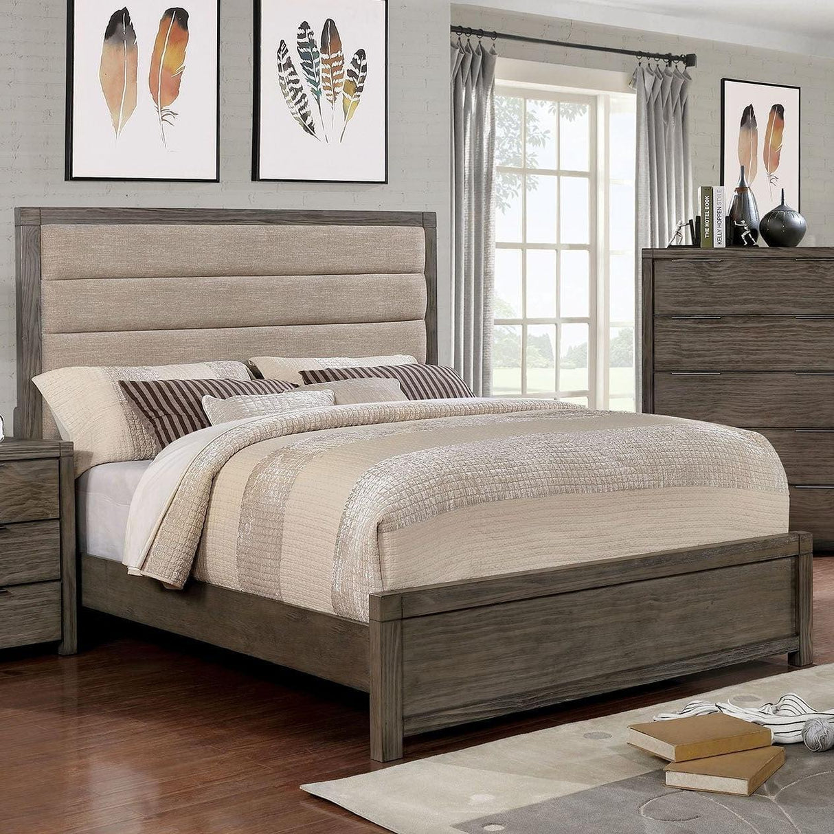 Furniture of America Ariella Queen Panel Bed CM7862Q-BED IMAGE 2