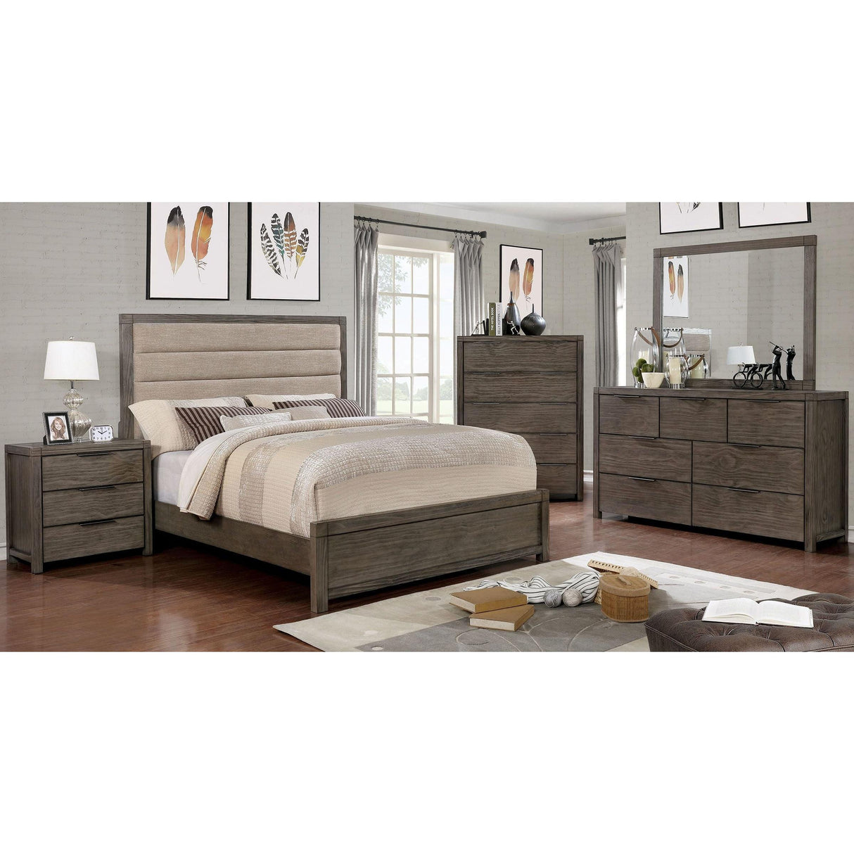 Furniture of America Ariella Queen Panel Bed CM7862Q-BED IMAGE 4