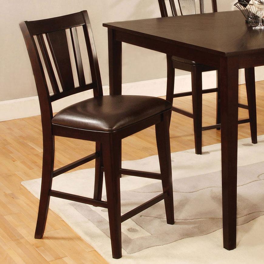 Furniture of America Bridgette Counter Height Dining Chair CM3325PC-2PK IMAGE 3