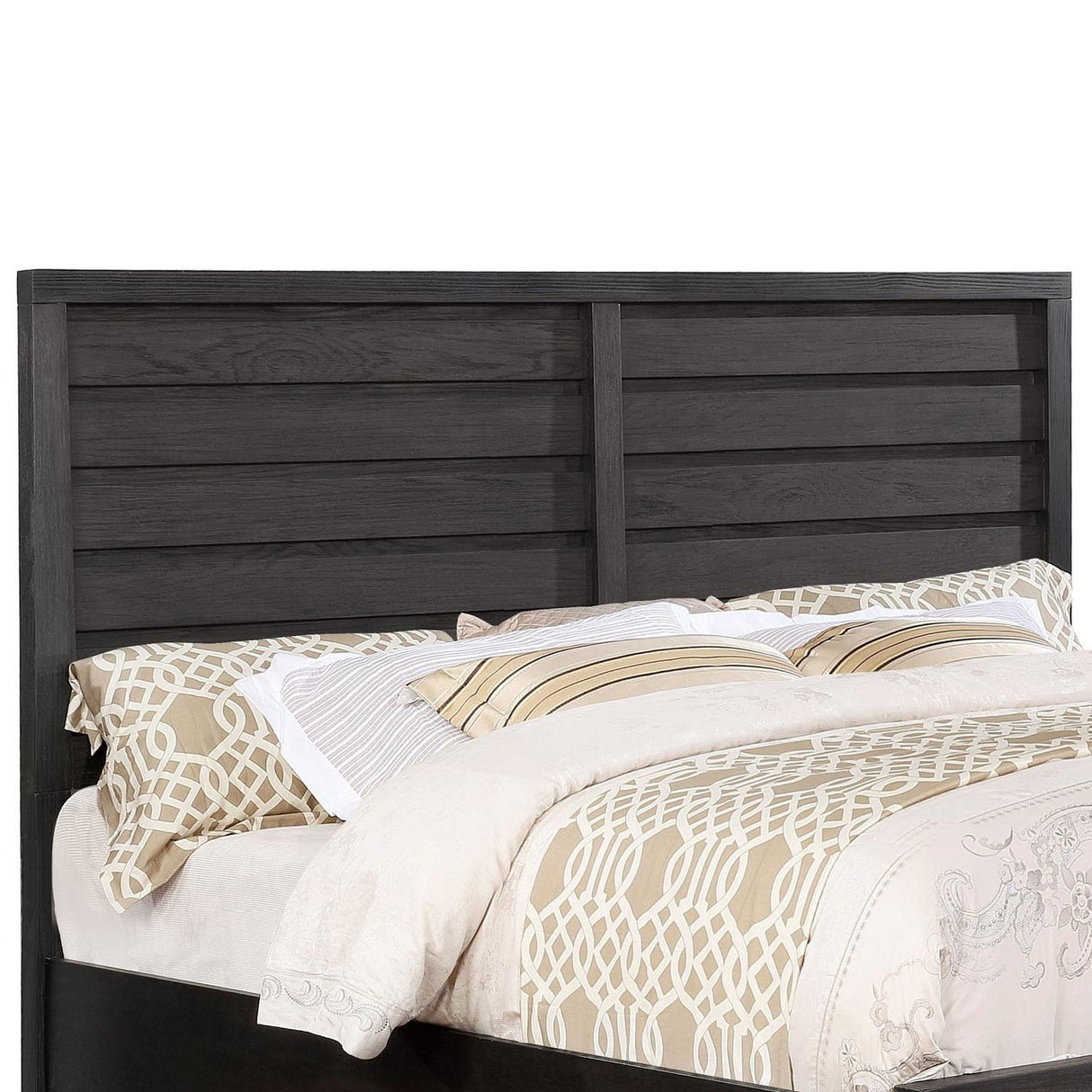 Furniture of America Bailey King Panel Bed with Storage CM7510DR-EK-BED IMAGE 2