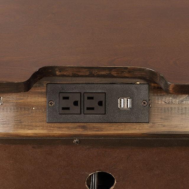 Furniture of America Brandt 3-Drawer Nightstand CM7302CH-N IMAGE 3