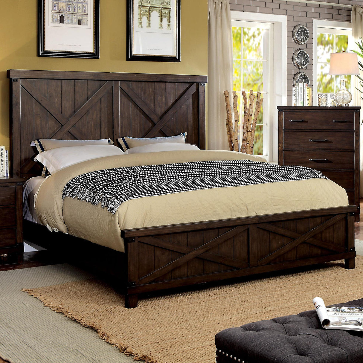 Furniture of America Bianca CM7734Q Queen Bed IMAGE 2