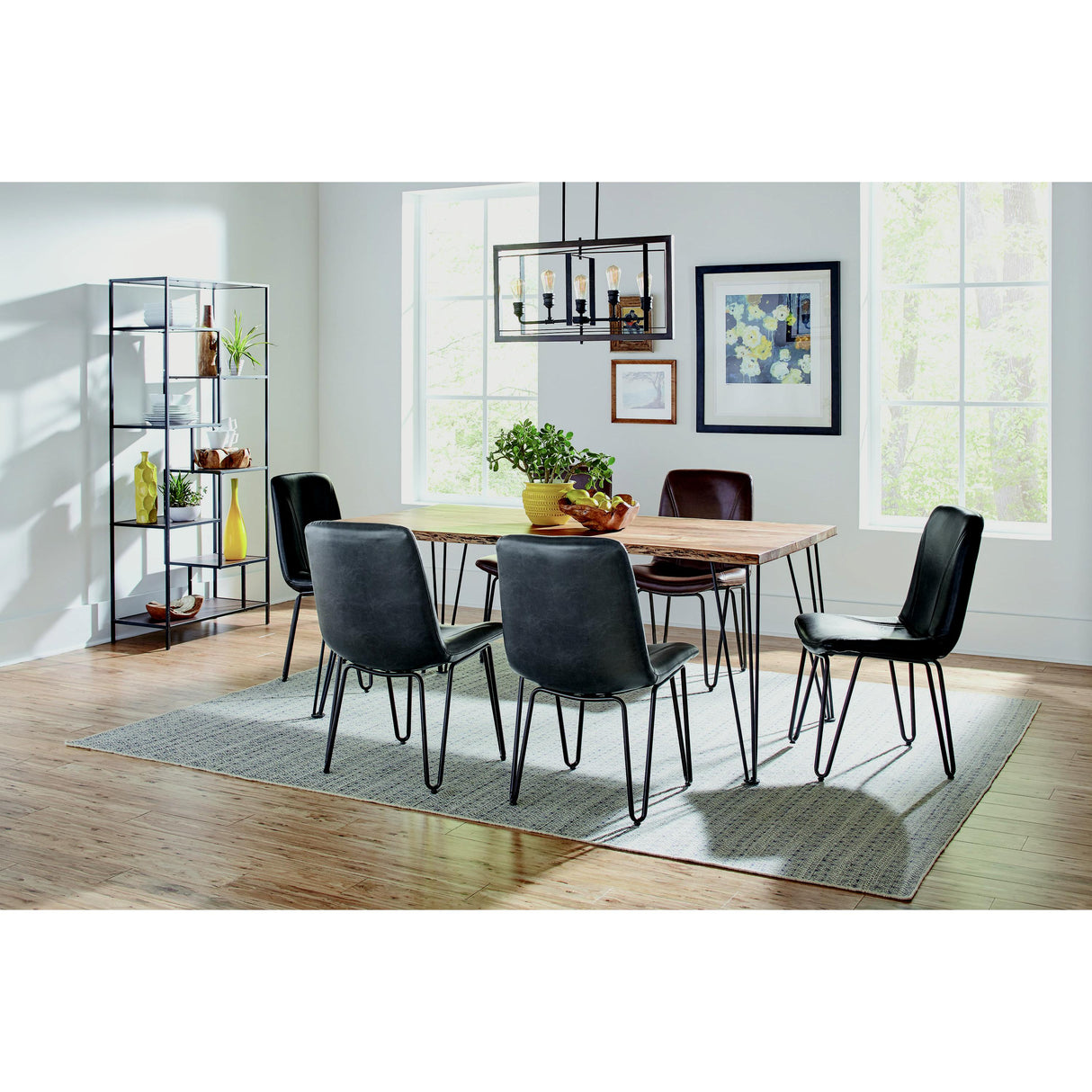 Coaster Furniture Sherman 190911 71-inch Live Edge Dining Table - Natural Acacia IMAGE 8