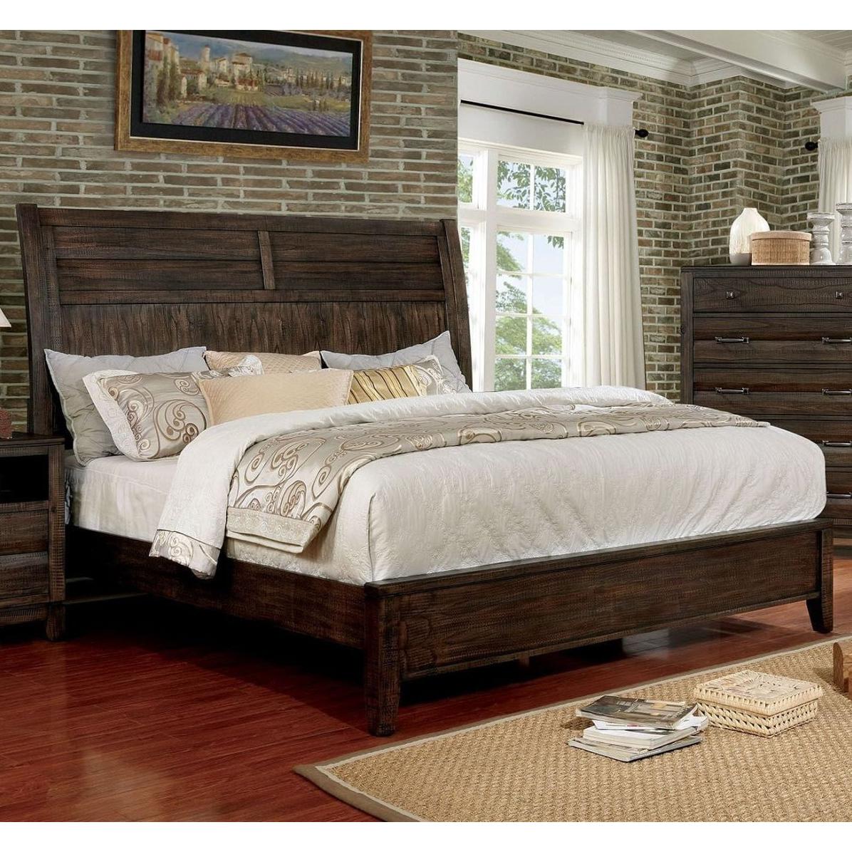 Furniture of America Agapetos King Panel Bed CM7581EK-BED IMAGE 2
