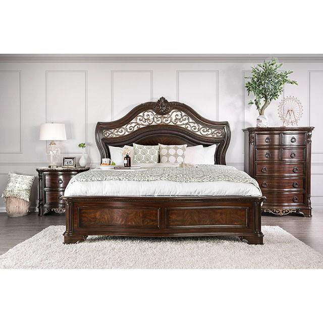Furniture of America Menodora 2-Drawer Nightstand CM7311N IMAGE 1