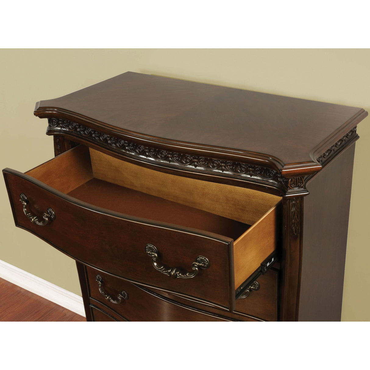 Furniture of America Hesperos 5-Drawer Chest CM7798CH-C IMAGE 3