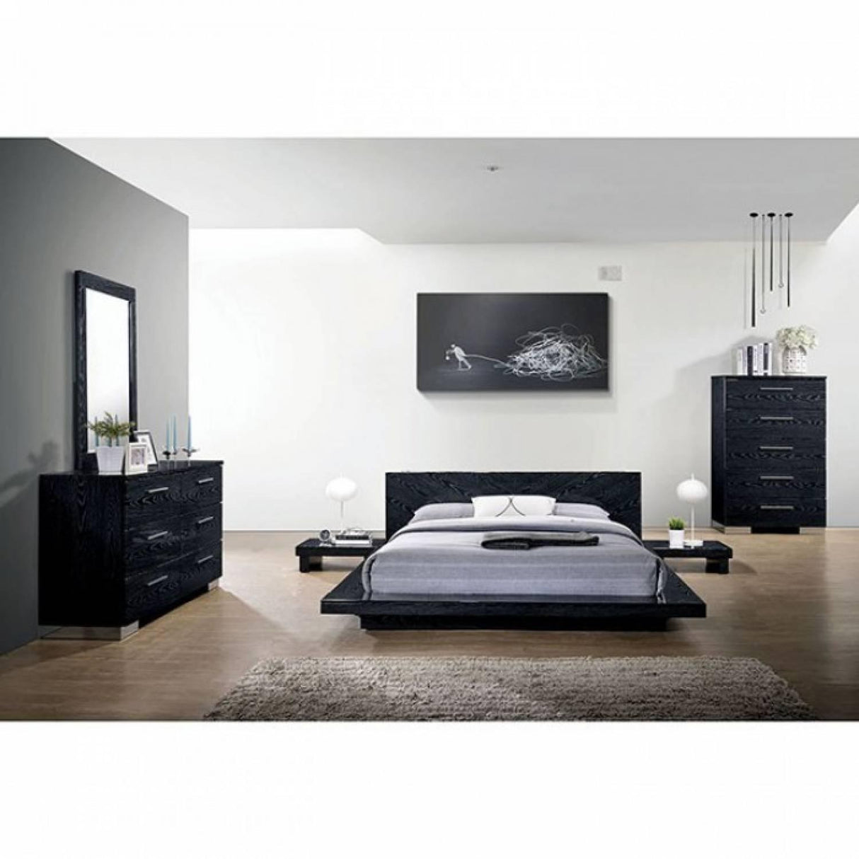 Furniture of America Christie 6-Drawer Dresser CM7550BK-D IMAGE 4