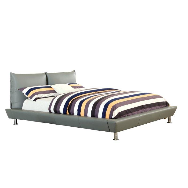 Furniture of America Palto King Upholstered Platform Bed CM7704CK-BED IMAGE 1