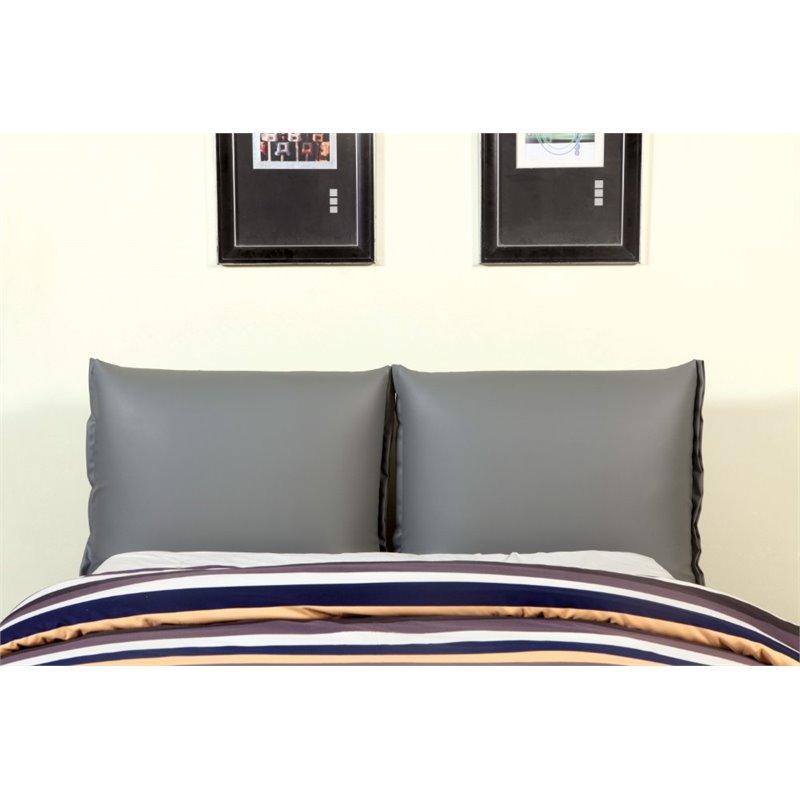 Furniture of America Palto King Upholstered Platform Bed CM7704CK-BED IMAGE 2