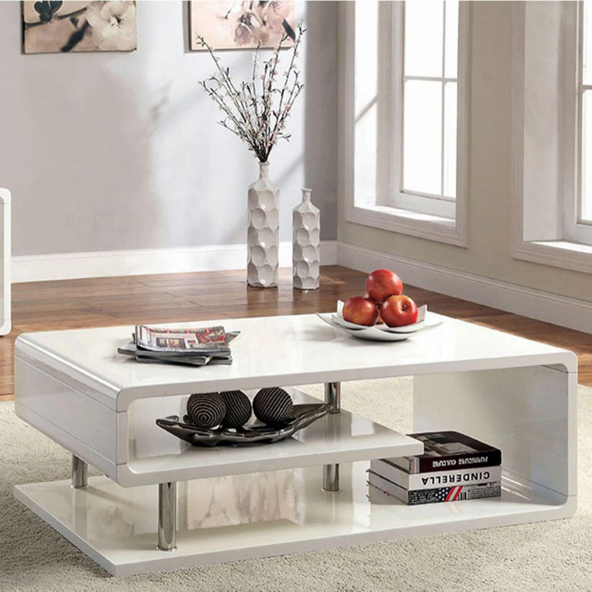 Furniture of America Ninove Coffee Table CM4057C IMAGE 1
