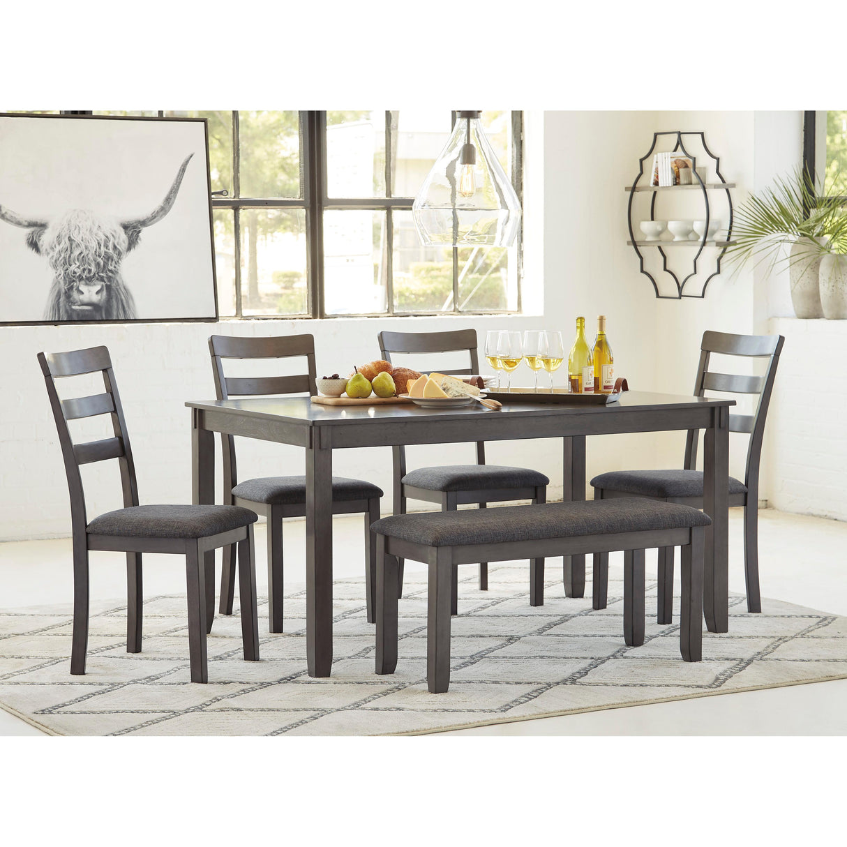 Signature Design by Ashley Bridson 6 pc Dinette D383-325 IMAGE 8